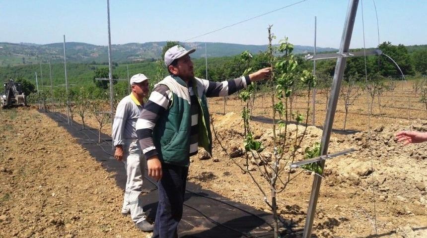 Uygulama Bahçesi Çiftçileri Bilinçlendiriyor