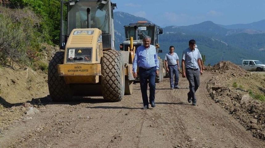 Serik Ve Gazipaşa&rsquo;da Asfalt &Ccedil;alışması