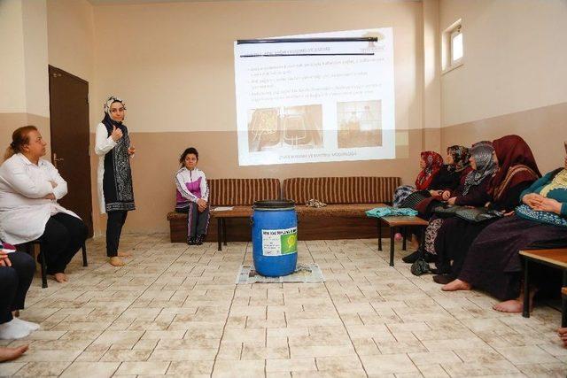 Şehitkamil’den Kursiyerlere Atık Yağ Semineri