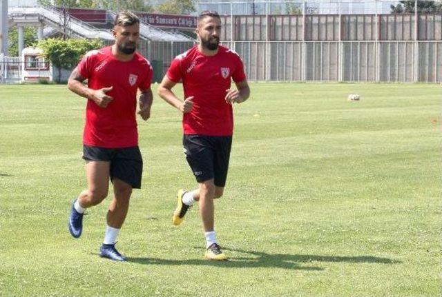 Samsunspor'da Sabah Çalışması