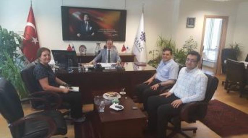 Başkan Yal&ccedil;ın&rsquo;dan İller Bankası B&ouml;lge M&uuml;d&uuml;r&uuml; Kara&ccedil;am&rsquo;a Ziyaret