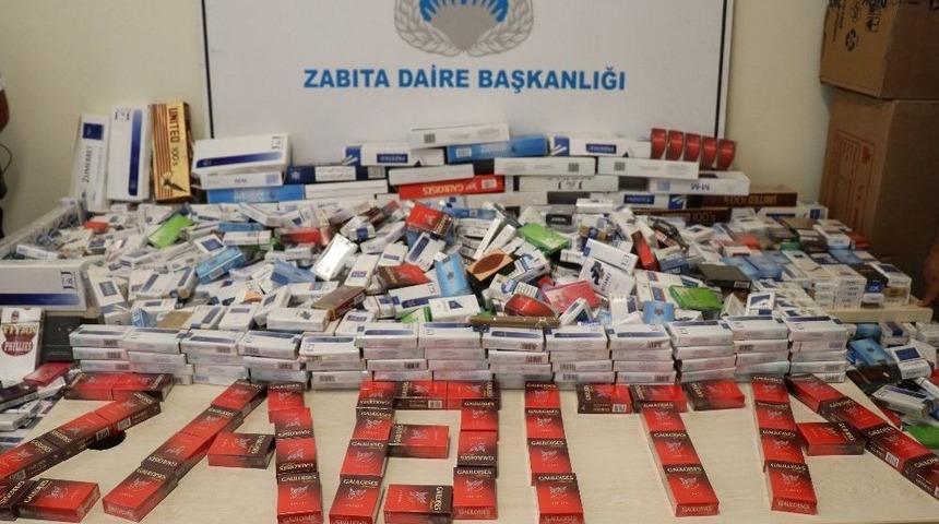 Zabıta Ka&ccedil;ak Sigara Satanlara G&ouml;z A&ccedil;tırmıyor