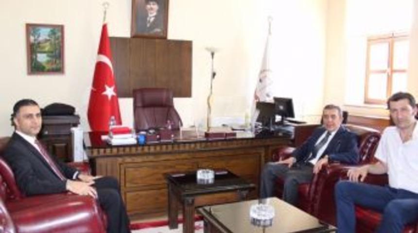 Başkan Atam&rsquo;dan Celal Y&uuml;cel&rsquo;e &rsquo;hayırlı Olsun&rsquo; Ziyareti