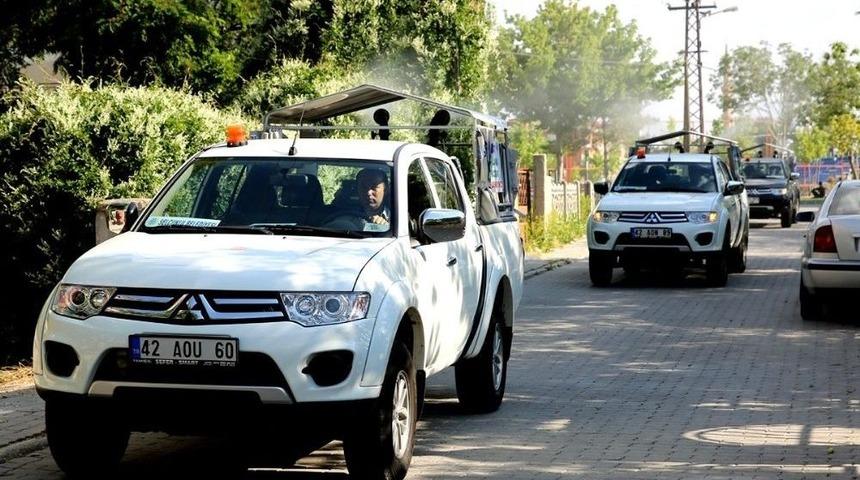 Sel&ccedil;uklu&rsquo;da 24 Ekiple İla&ccedil;lama &Ccedil;alışması Yapılıyor