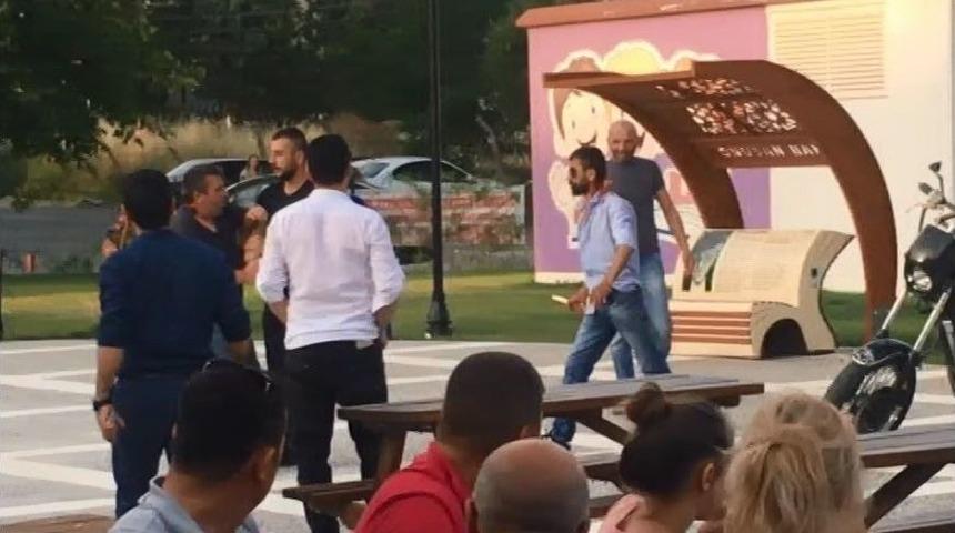 &Ccedil;ocuk Parkında Dehşet Anları