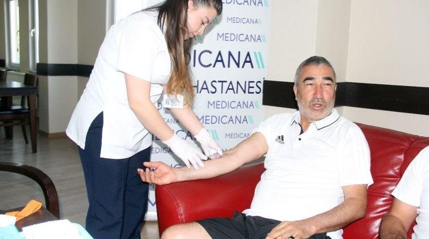 Sivasspor Sağlık Kontrol&uuml;nden Ge&ccedil;ti