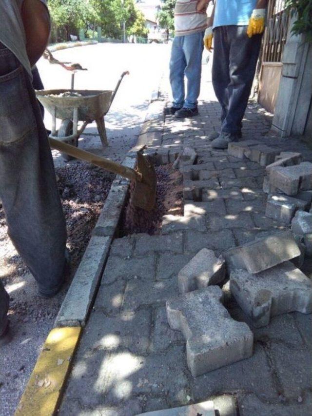 Körfez’in Yollarında Bakım Çalışmaları Yapılıyor