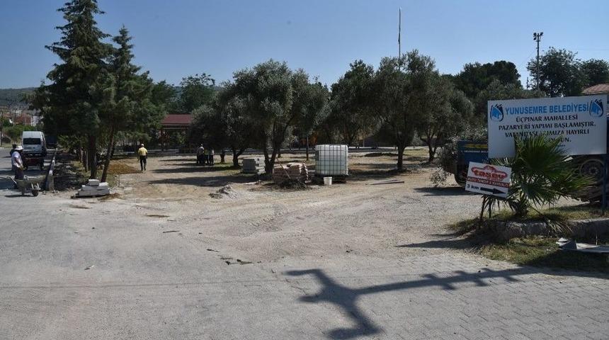 &Uuml;&ccedil;pınar&rsquo;da Hummalı &Ccedil;alışma