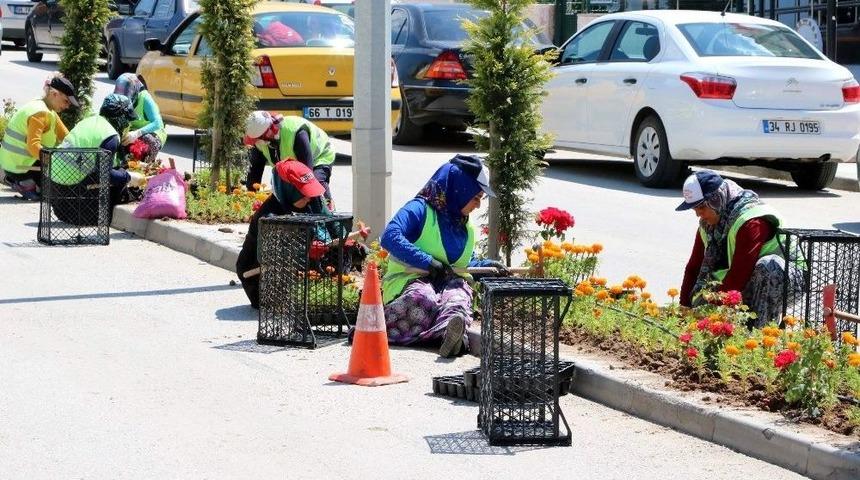 Yozgat&rsquo;ta &Ccedil;evre D&uuml;zenleme &Ccedil;alışmaları Devam Ediyor