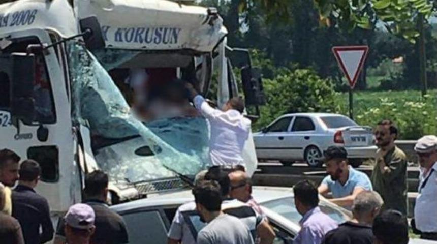 Sakarya Tem Otoyolunda Zincirleme Kaza