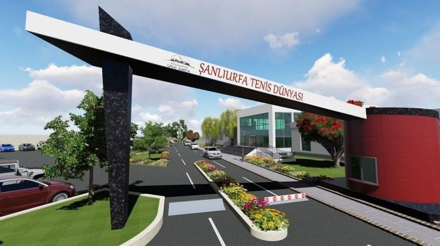 Tenis D&uuml;nyası İnşaatı Devam Ediyor