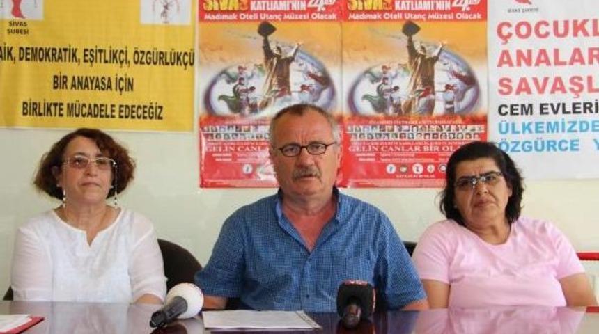 Sivas'ta 2 Temmuz Için Sağduyu Çağrısı