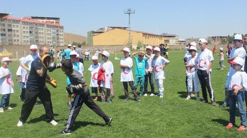 Muş&rsquo;ta Yaz Spor Okulları Başladı