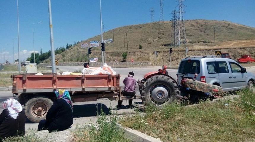 Çorum’da Trafik Kazası: 1 Yaralı