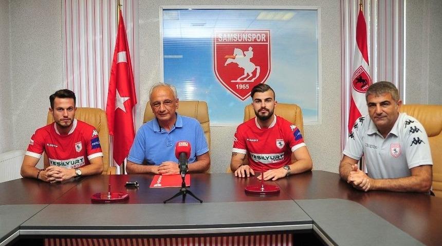 Samsunspor&rsquo;da &Ccedil;ifte İmza