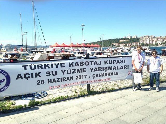 Süleymanpaşalı Sporcu Çanakkale Boğazı’ndan Madalya İle Döndü