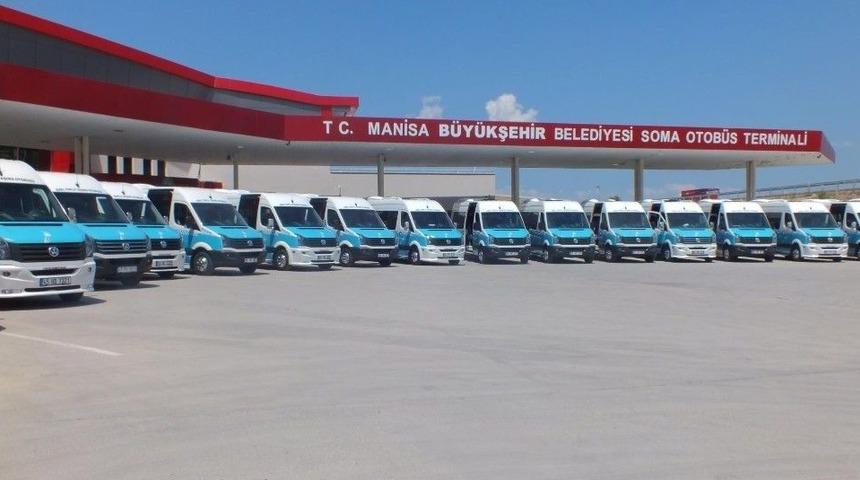 Soma-kırkağa&ccedil;-akhisar&rsquo;da Ulaşımda D&ouml;n&uuml;ş&uuml;m Tamamlandı