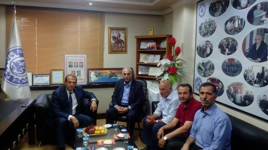 Van Valisi Taşyapan, Van Demirciler Tornacılar Tamirciler Esnaf Ve Sanatk&acirc;rlar Odası&rsquo;na Veda Ziyaretinde Bulundu