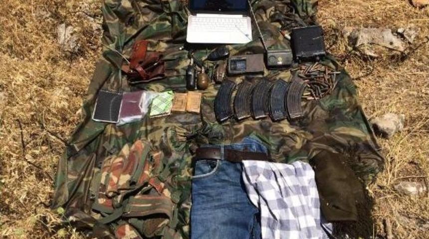 Lice'de Pkk'lı 3 Ter&ouml;rist &Ouml;l&uuml; Ele Ge&ccedil;ti