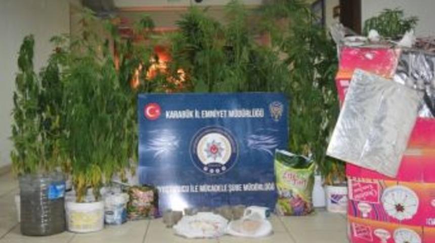 Karab&uuml;k&rsquo;te Uyuşturucu Operasyonu