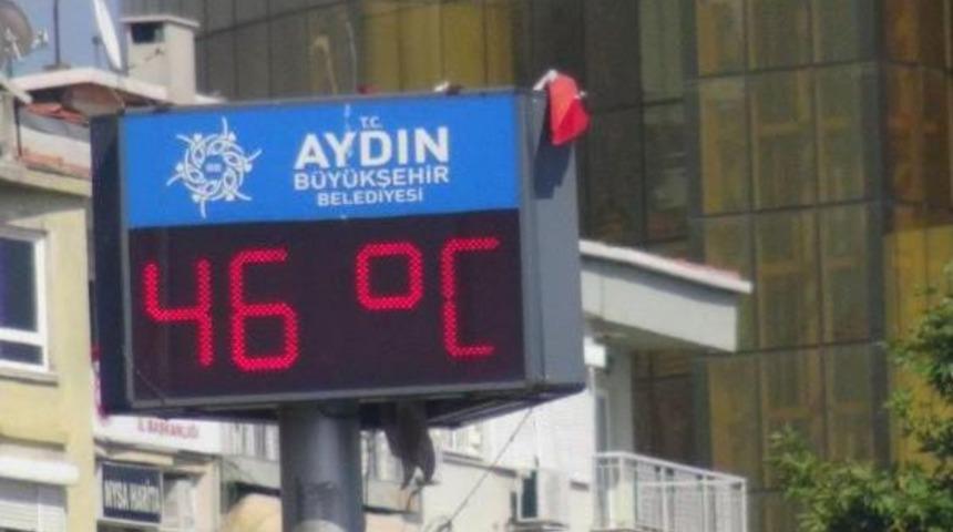 Aydın Sıcaktan Kavruldu