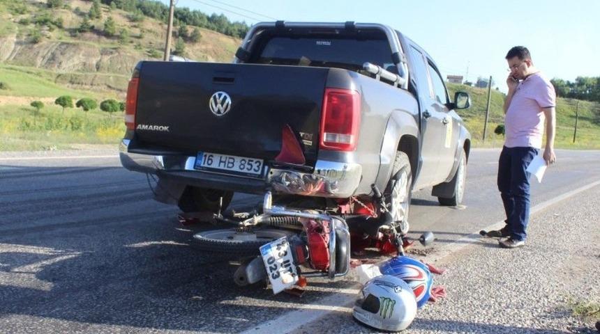 Tavşanlı&rsquo;da Trafik Kazası: 2 Yaralı