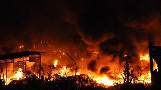 Simav’da Hurdalık Yangını