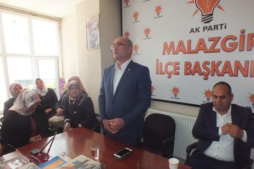 Ak Partili Muzaffer &Ccedil;akar Malazgirt&rsquo;te