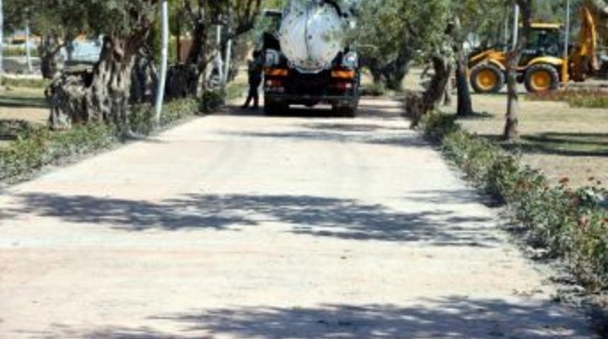 Aliağa’da Yürüyüş Yollarına Dekoratif Baskı Uygulaması