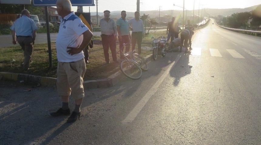 Kula&rsquo;da Trafik Kazası: 2 Yaralı