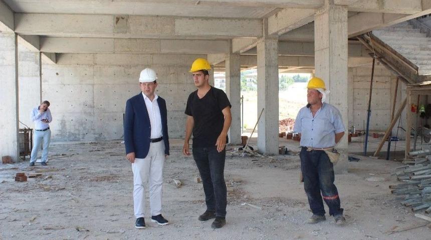 Denizli İmam Hatip Fen Lisesi İnşaatı Y&uuml;kseliyor