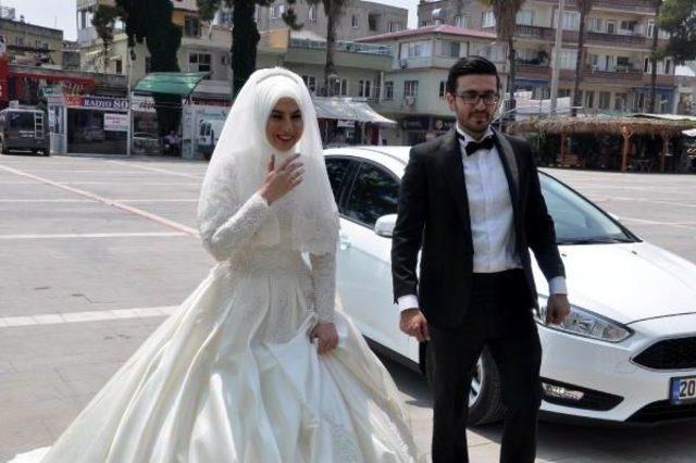 Gelin Ile Damat Düğünden Önce Kan Bağışladı