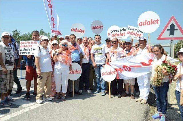 Adalet Yürüyüşüne Efeler Damga Vurdu