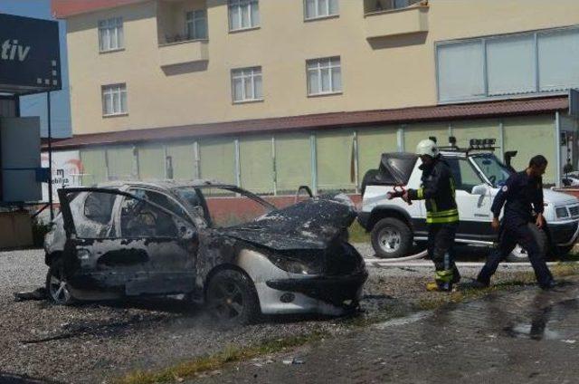 Hacizli Otomobili, Polise Vermemek Için Yaktılar