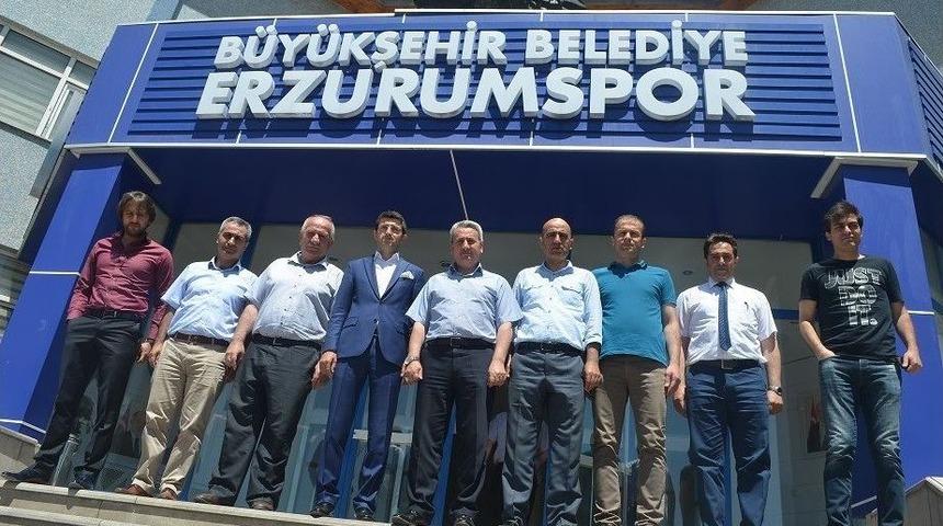 Bb Erzurumspor&rsquo;a Hayırlı Olsun Ziyareti