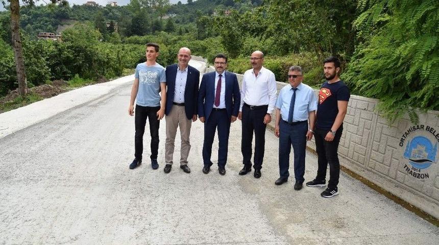 İlk Defa Kuru Beton Tekniğiyle Yol &Ccedil;alışması Yaptılar