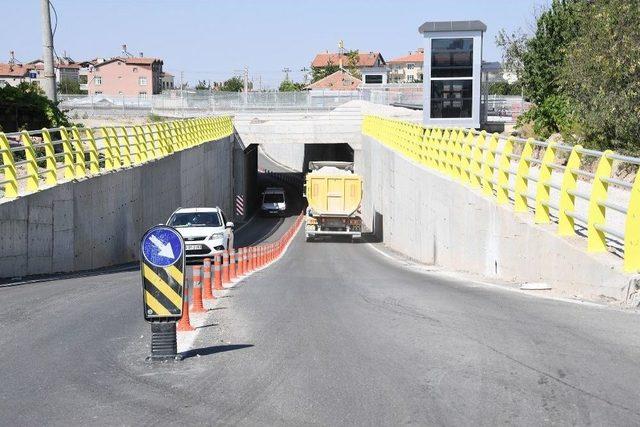 Konya-karaman Yht Hattında İki Alt Geçit Trafiğe Açıldı