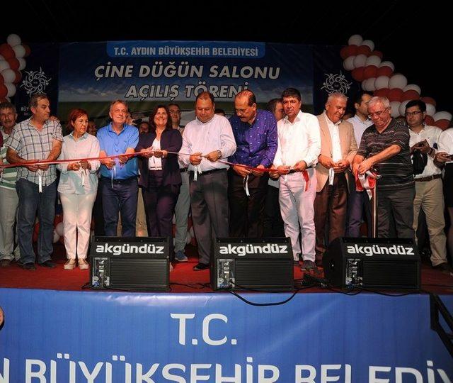 Başkan Çerçioğlu, Çine’de Çok Amaçlı Salonlarının Açılışını Gerçekleştirdi