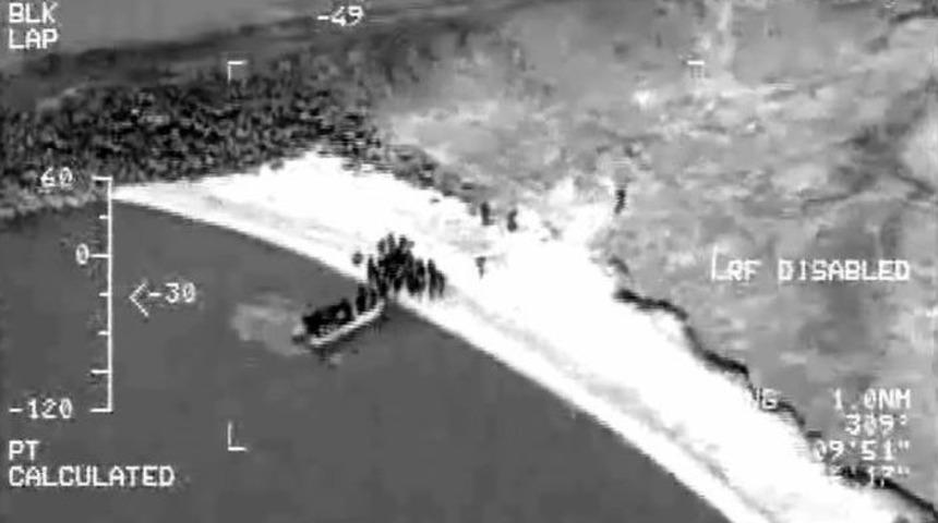 &Ouml;l&uuml;m Yolculuğuna &Ccedil;ıkan 67 G&ouml;&ccedil;men Yakalandı