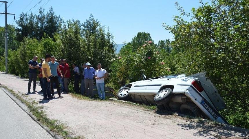 Tokat&rsquo;ta Trafik Kazası: 1 Yaralı