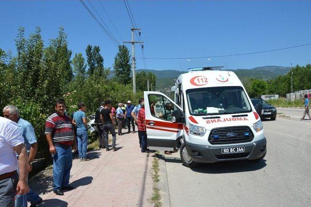 Tokat’ta Trafik Kazası: 1 Yaralı