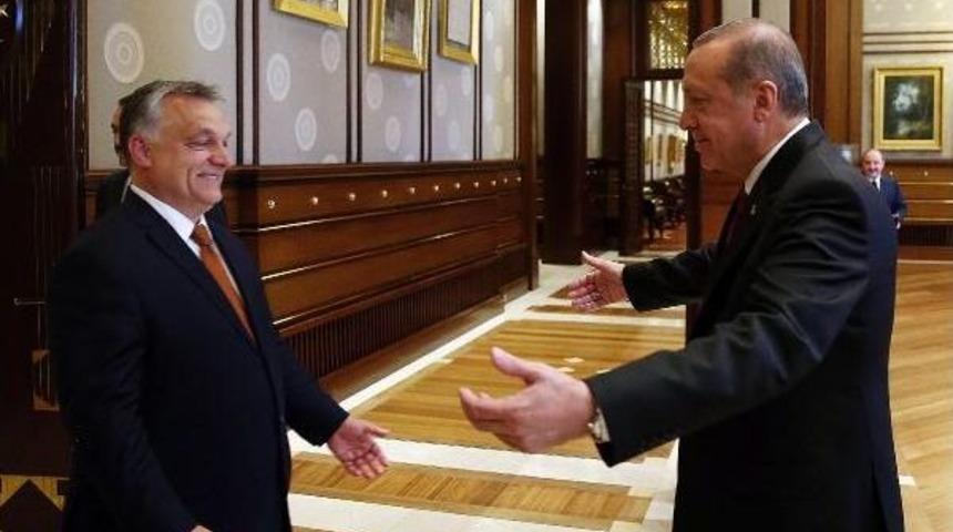 Cumhurbaşkanı Erdoğan, Macaristan Başbakanı Orban'la G&ouml;r&uuml;şt&uuml;