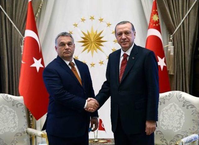 Cumhurbaşkanı Erdoğan, Macaristan Başbakanı Orban'la Görüştü