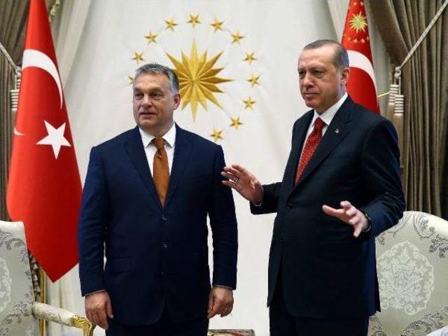 Cumhurbaşkanı Erdoğan, Macaristan Başbakanı Orban'la Görüştü