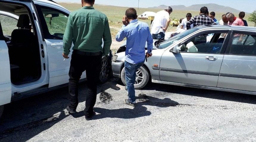Kulu&rsquo;da Trafik Kazası: 1 Yaralı