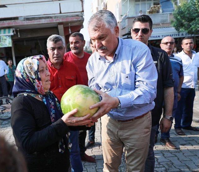 Adanalılara 20 Ton Karpuz Dağıtıldı