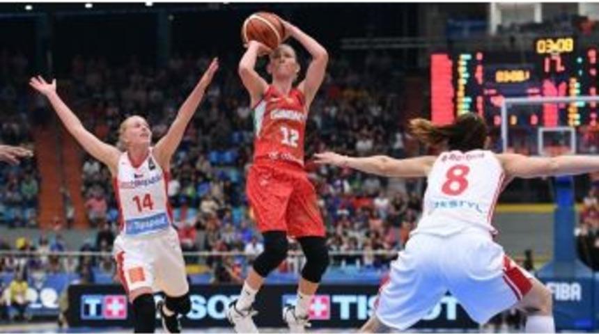 Yd&uuml; Milli Oyuncuları Avrupa Kadınlar Basketbol Şampiyonası&rsquo;nda Parladı