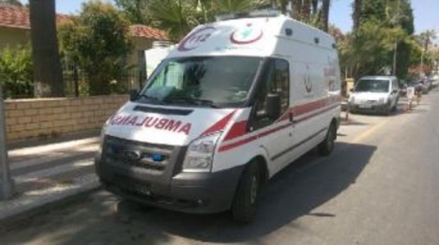 Ambulansın Plakasını &Ccedil;aldılar
