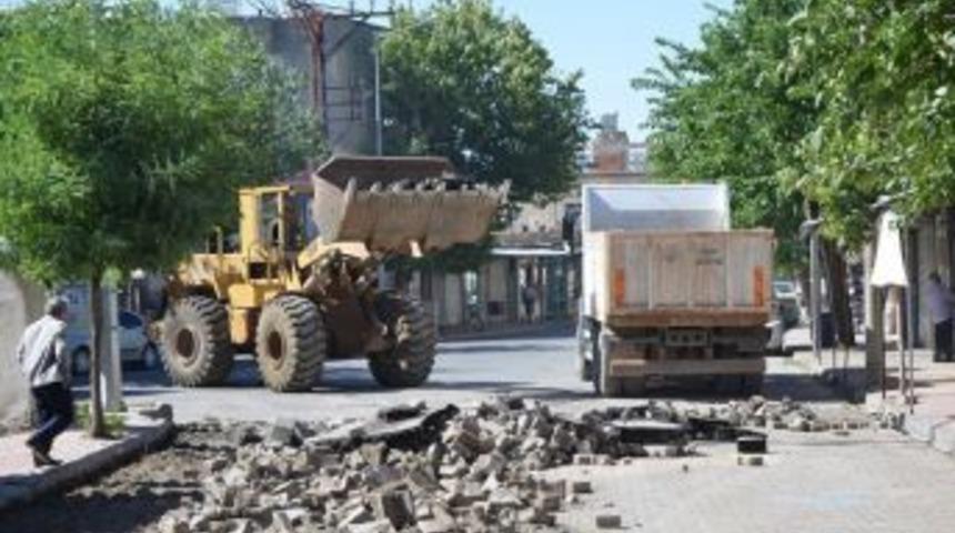 Kahta&rsquo;da &rsquo;prestij Cadde&rsquo; &Ccedil;alışmaları Başladı