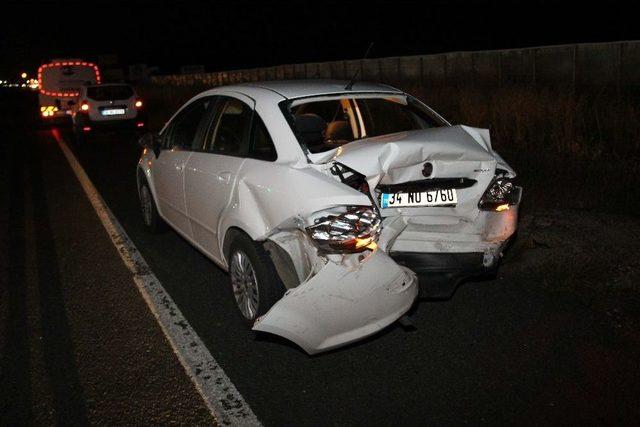 Çerkezköy’de Zincirleme Kaza: 3 Yaralı